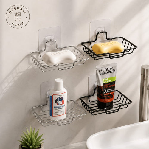 Metal Soap Tray with Adhesive Hook