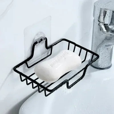 Metal Soap Tray with Adhesive Hook