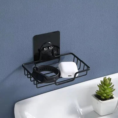 Metal Soap Tray with Adhesive Hook