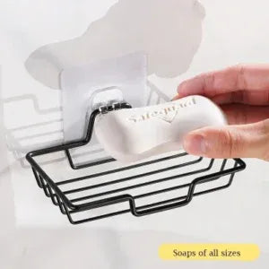 Metal Soap Tray with Adhesive Hook