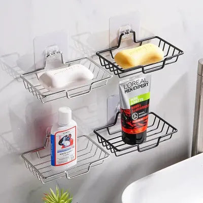 Metal Soap Tray with Adhesive Hook